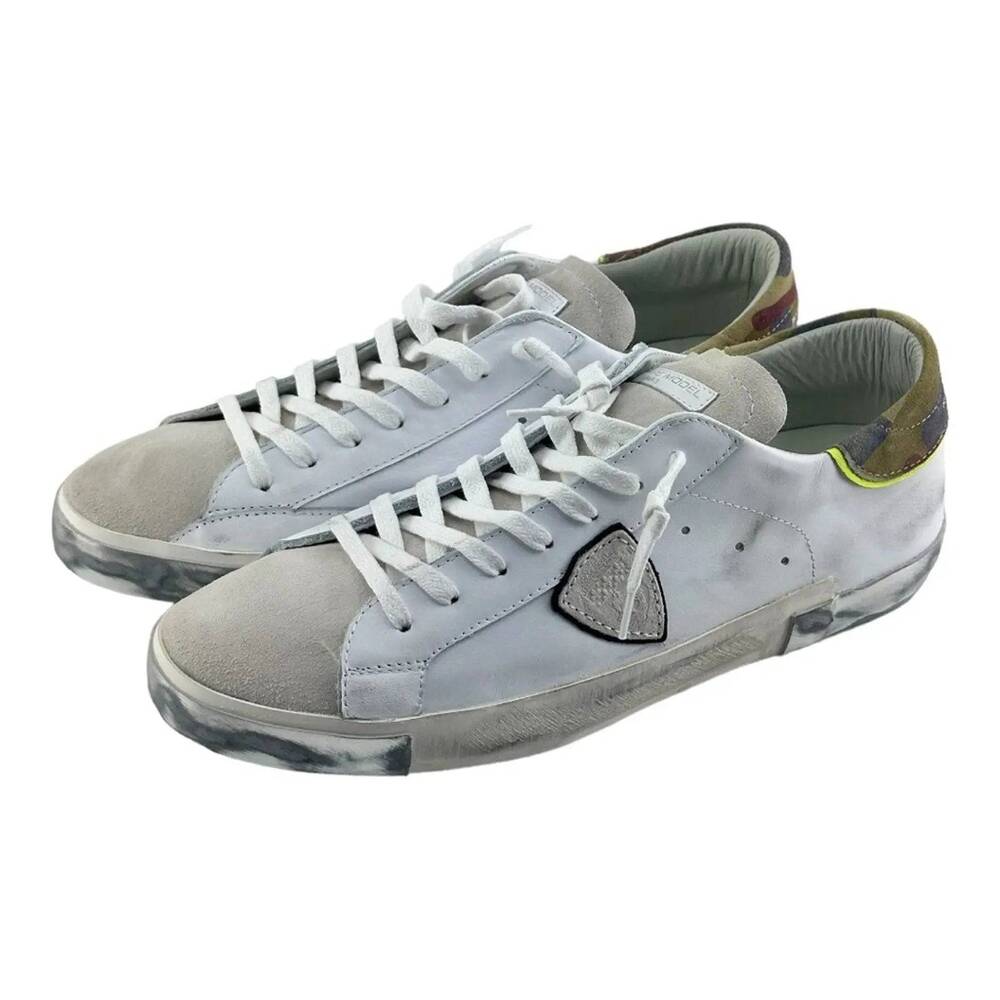 Philippe Model Paris  Men's size 12.5-13  Sneakers White leather